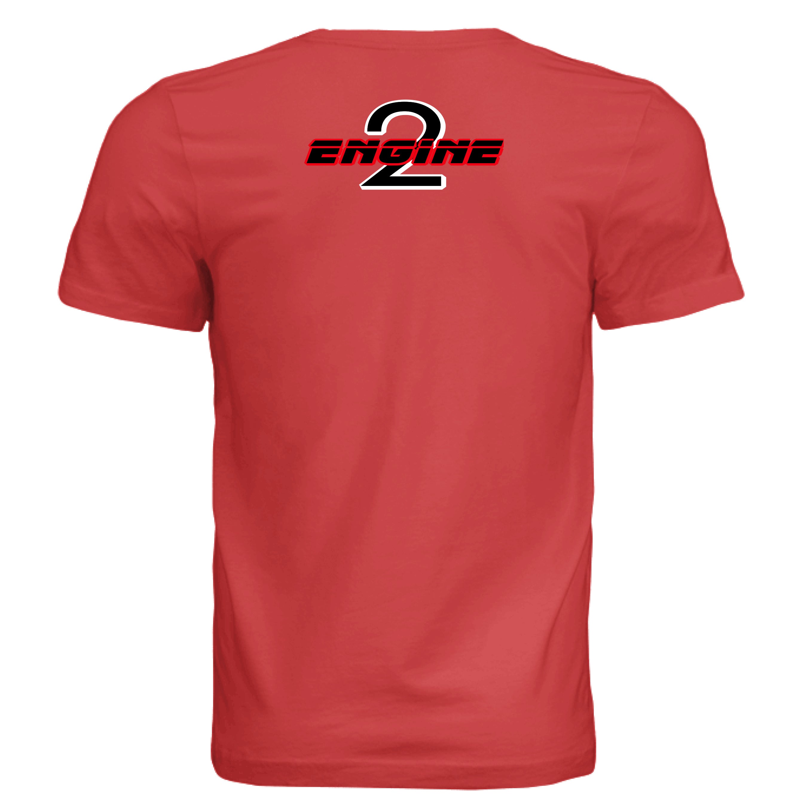 SOLID RED TRIBLN - BACK