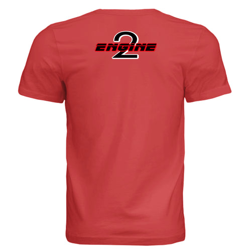 SOLID RED TRIBLN - BACK